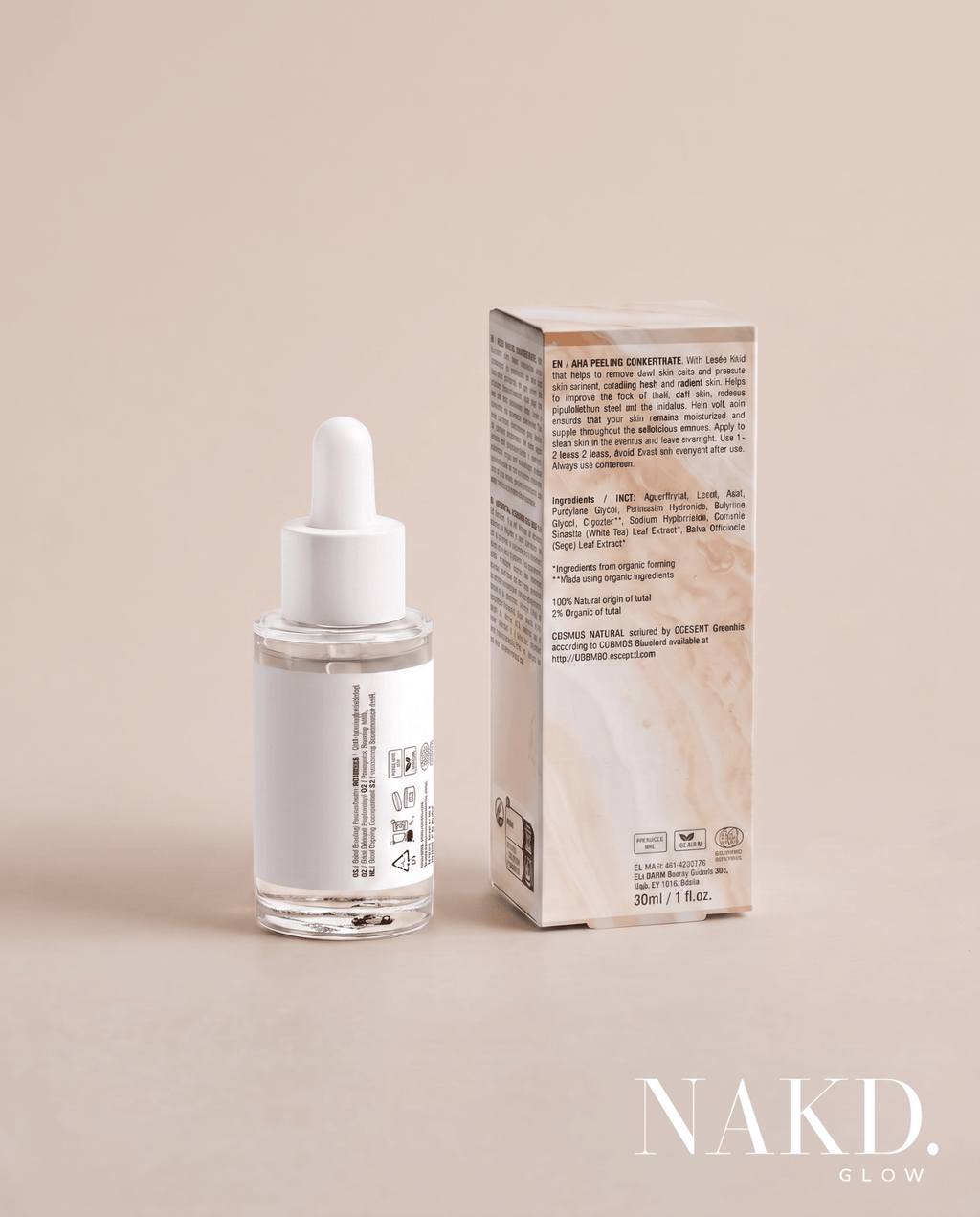 AHA Peeling Concentrate - NAKD-Glow® by Vaulture