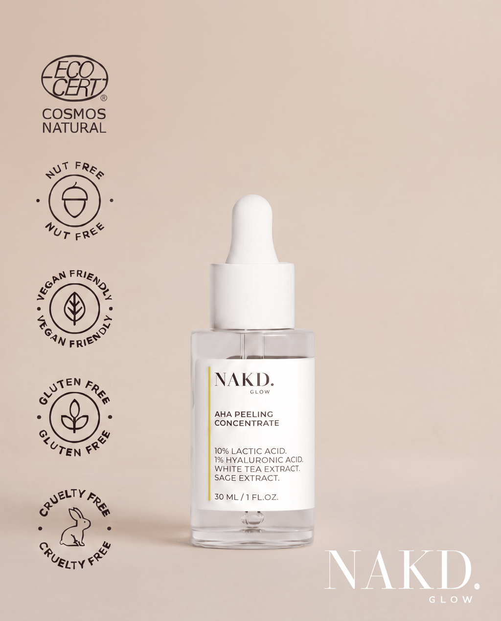 AHA Peeling Concentrate - NAKD-Glow® by Vaulture