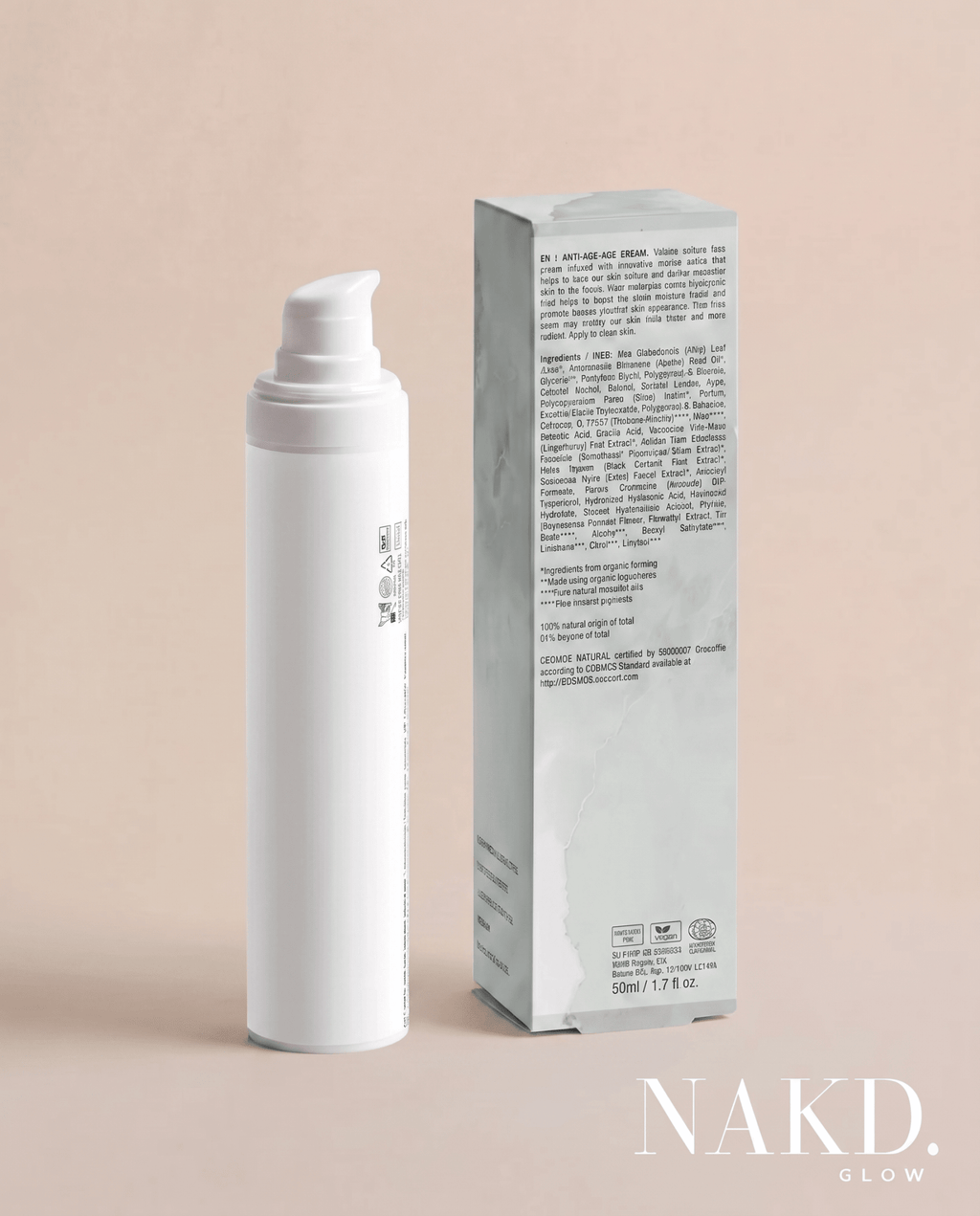 Anti-Age Day Cream - NAKD-Glow® by Vaulture
