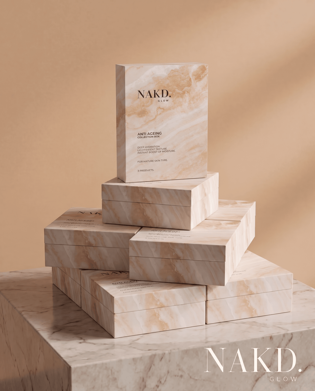 Anti-Ageing Collection Box - NAKD-Glow® by Vaulture