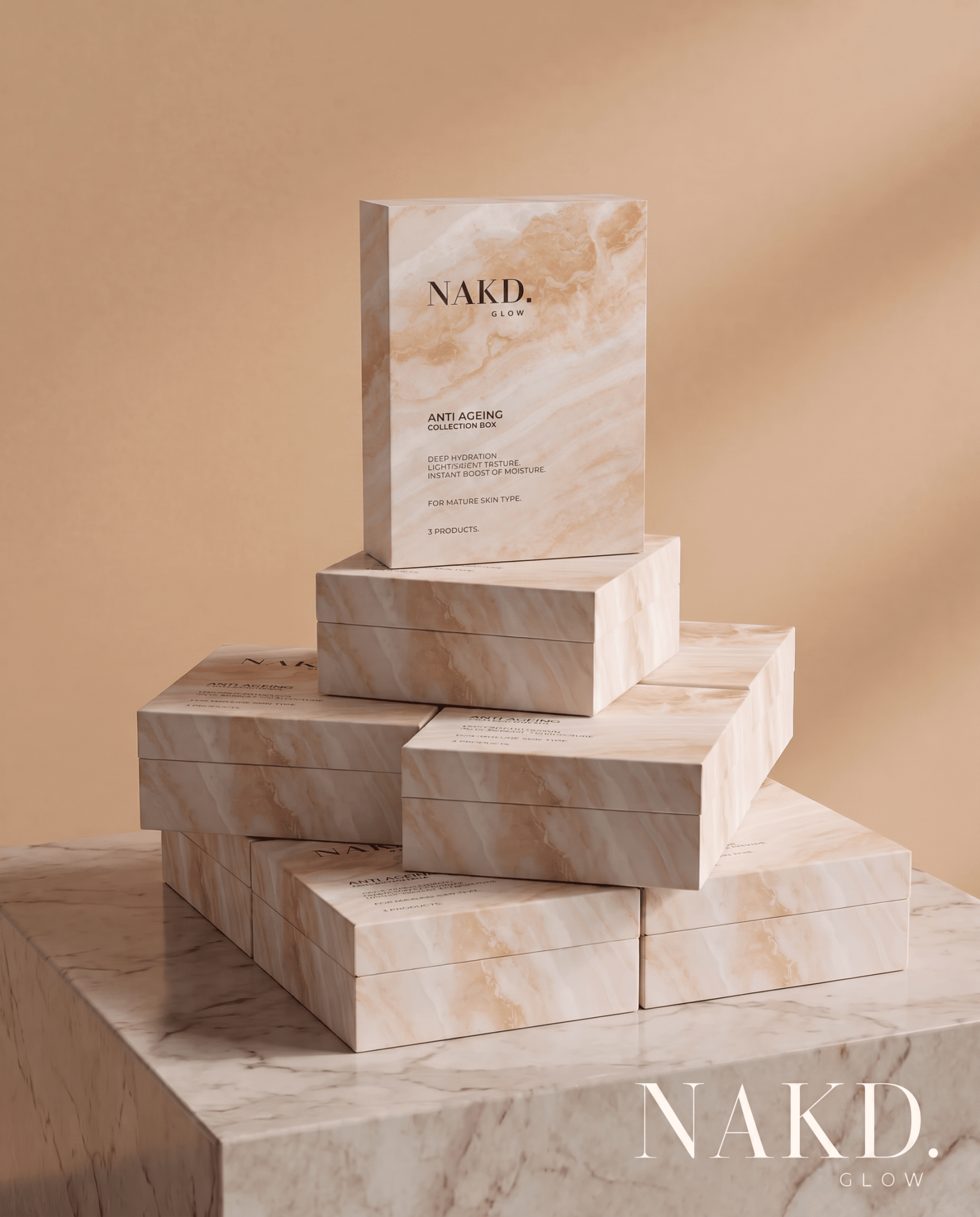 Anti-Ageing Collection Box - NAKD-Glow® by Vaulture