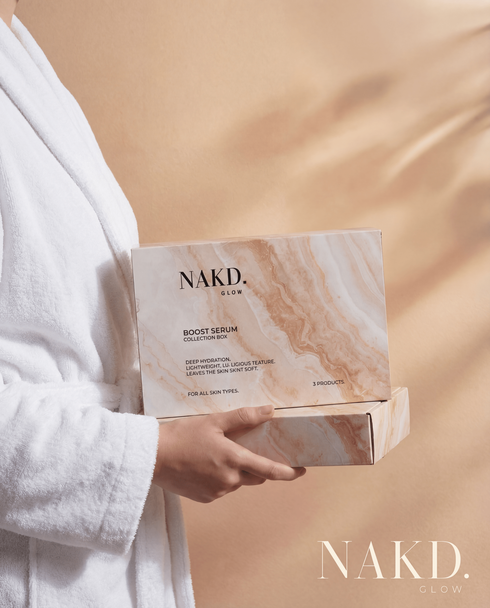Boost Serum Collection Box - NAKD-Glow® by Vaulture