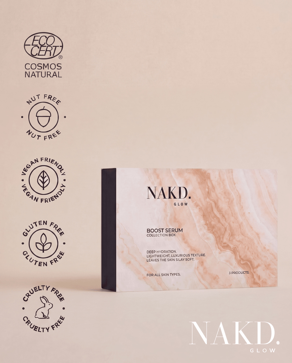 Boost Serum Collection Box - NAKD-Glow® by Vaulture
