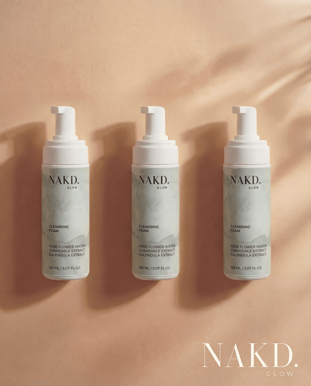 Cleansing Foam - NAKD-Glow® by Vaulture