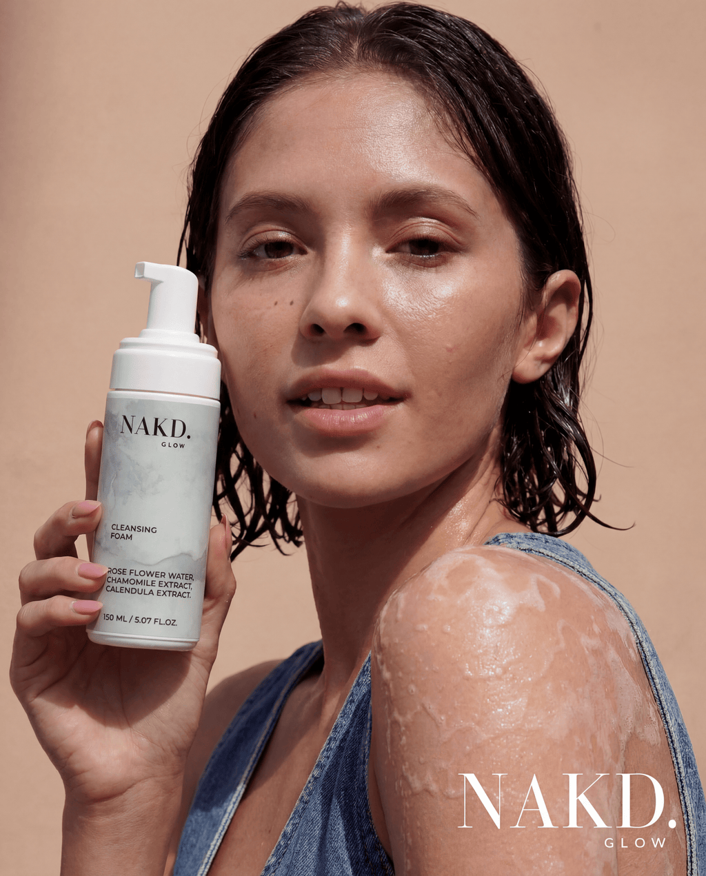 Cleansing Foam - NAKD-Glow® by Vaulture