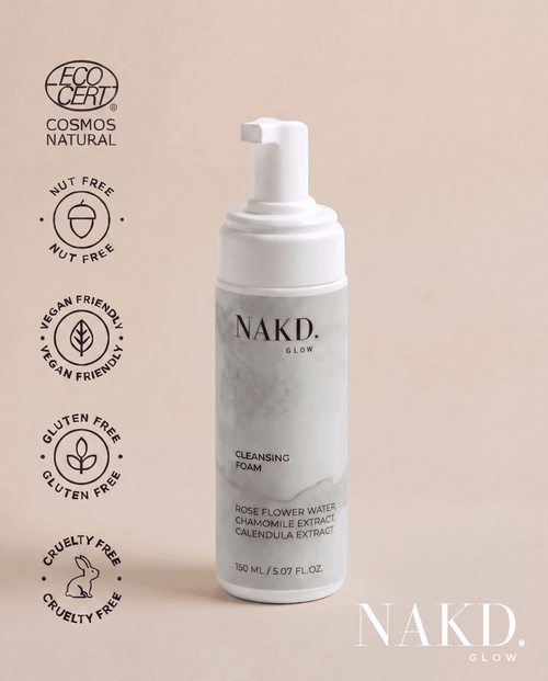 Cleansing Foam - NAKD-Glow® by Vaulture