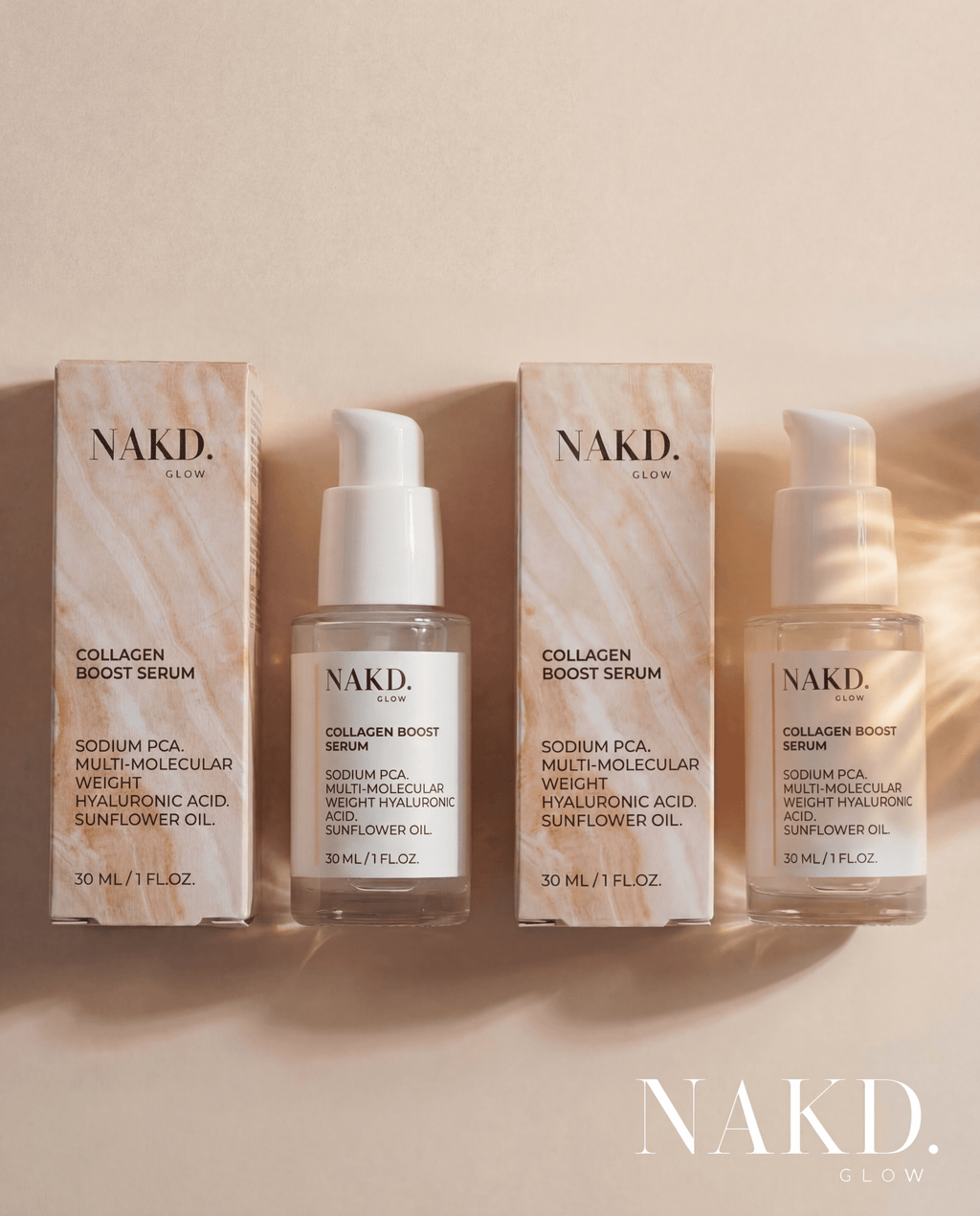 Collagen Boost Serum - NAKD-Glow® by Vaulture