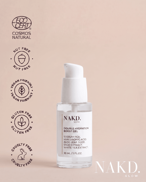 Double Hydration Boost Gel + HA - NAKD-Glow® by Vaulture
