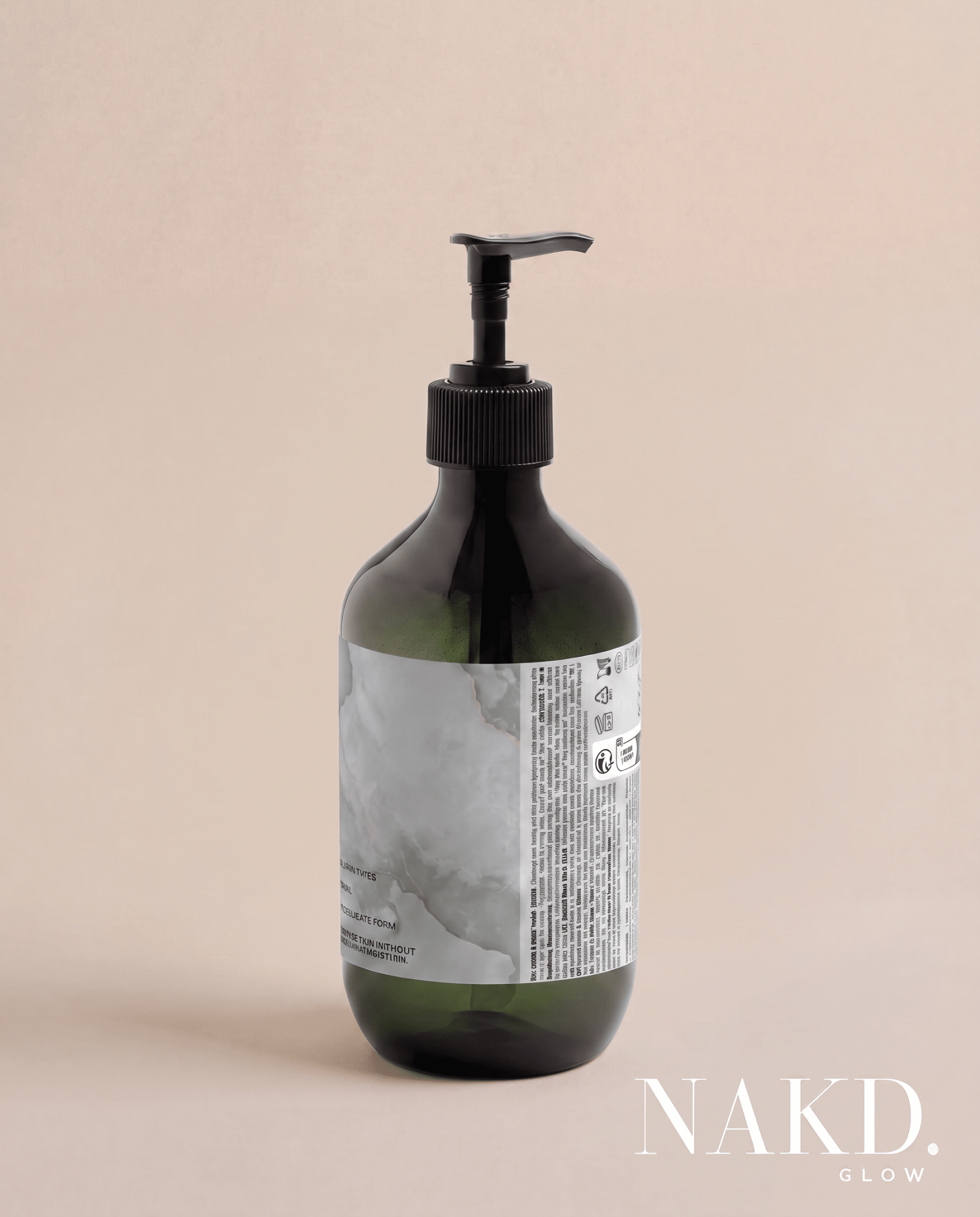 Hand & Body Wash, Peppermint & Dark Cedar - NAKD-Glow® by Vaulture