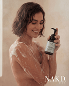 Hand & Body Wash, Peppermint & Dark Cedar - NAKD-Glow® by Vaulture