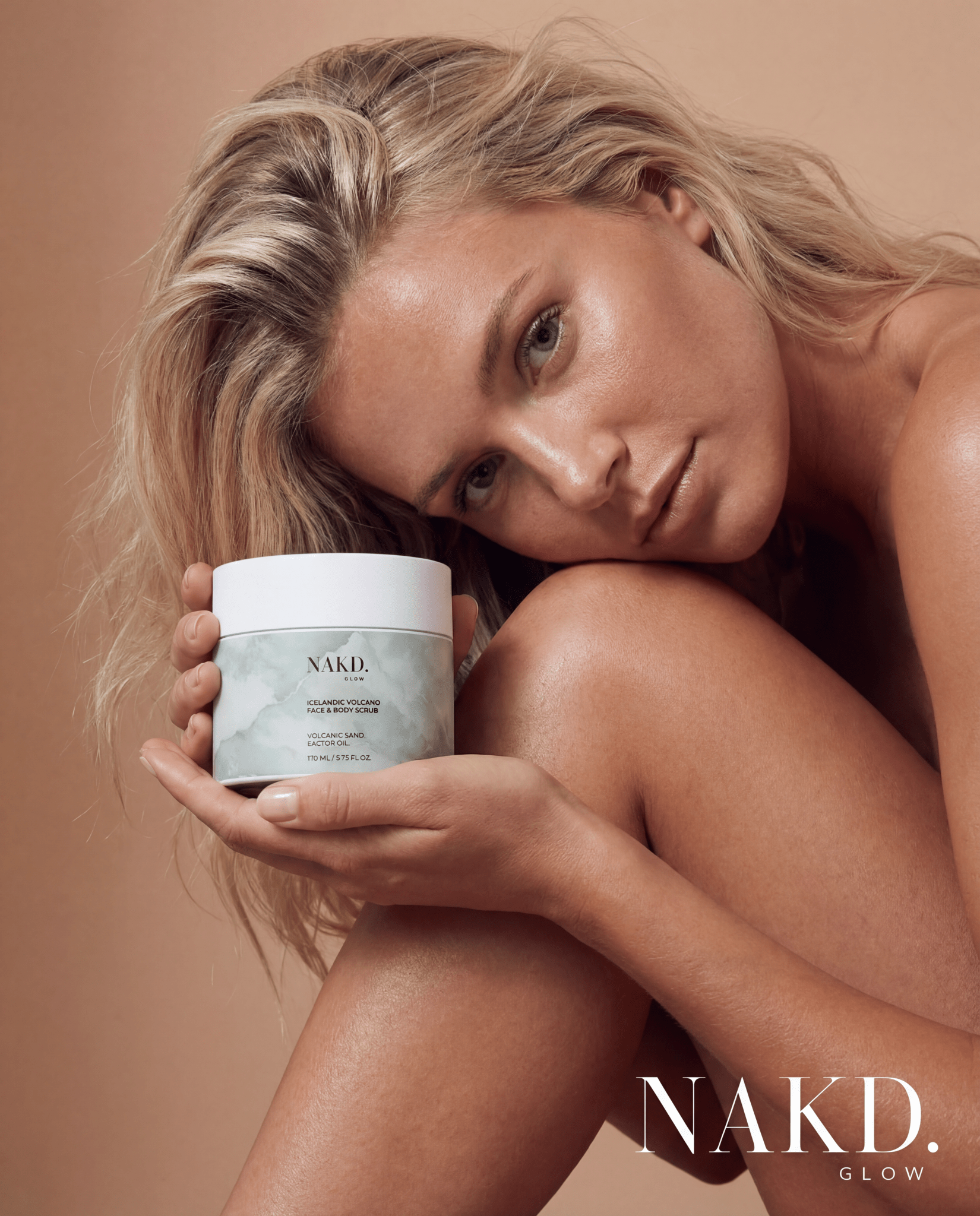 Icelandic Volcano Face & Body Scrub - NAKD-Glow® by Vaulture