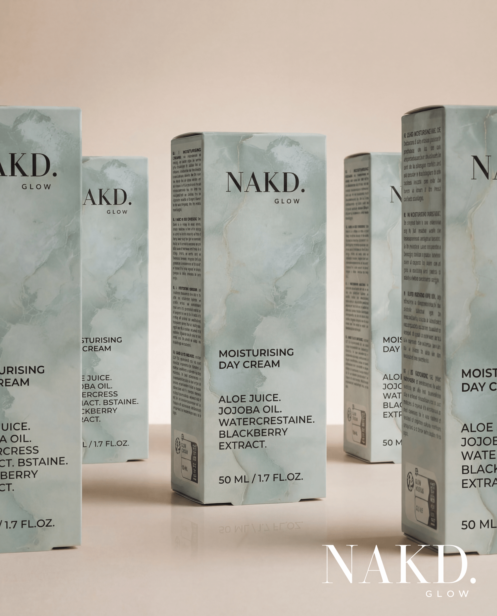 Moisturising Day Cream - NAKD-Glow® by Vaulture