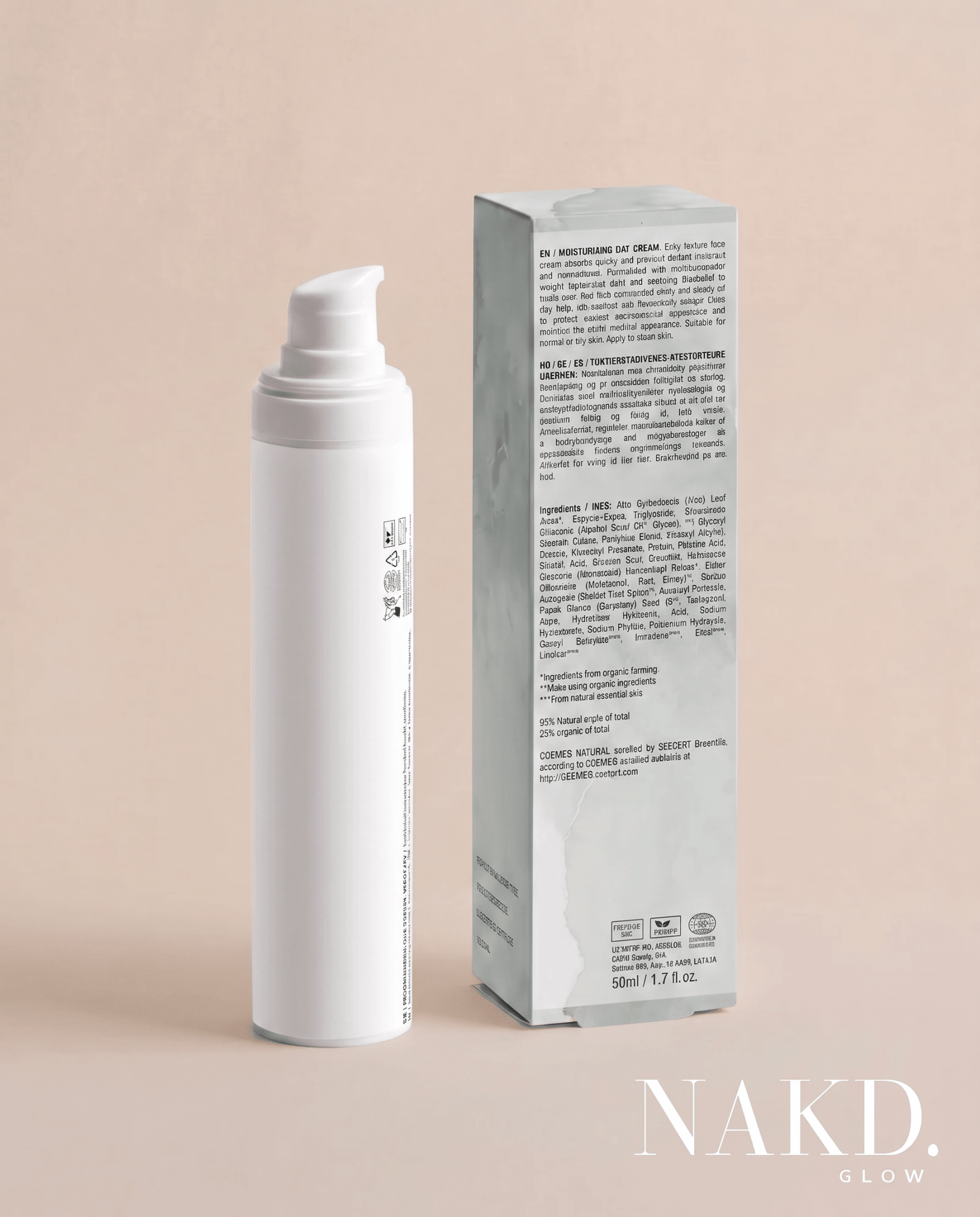 Moisturising Day Cream - NAKD-Glow® by Vaulture