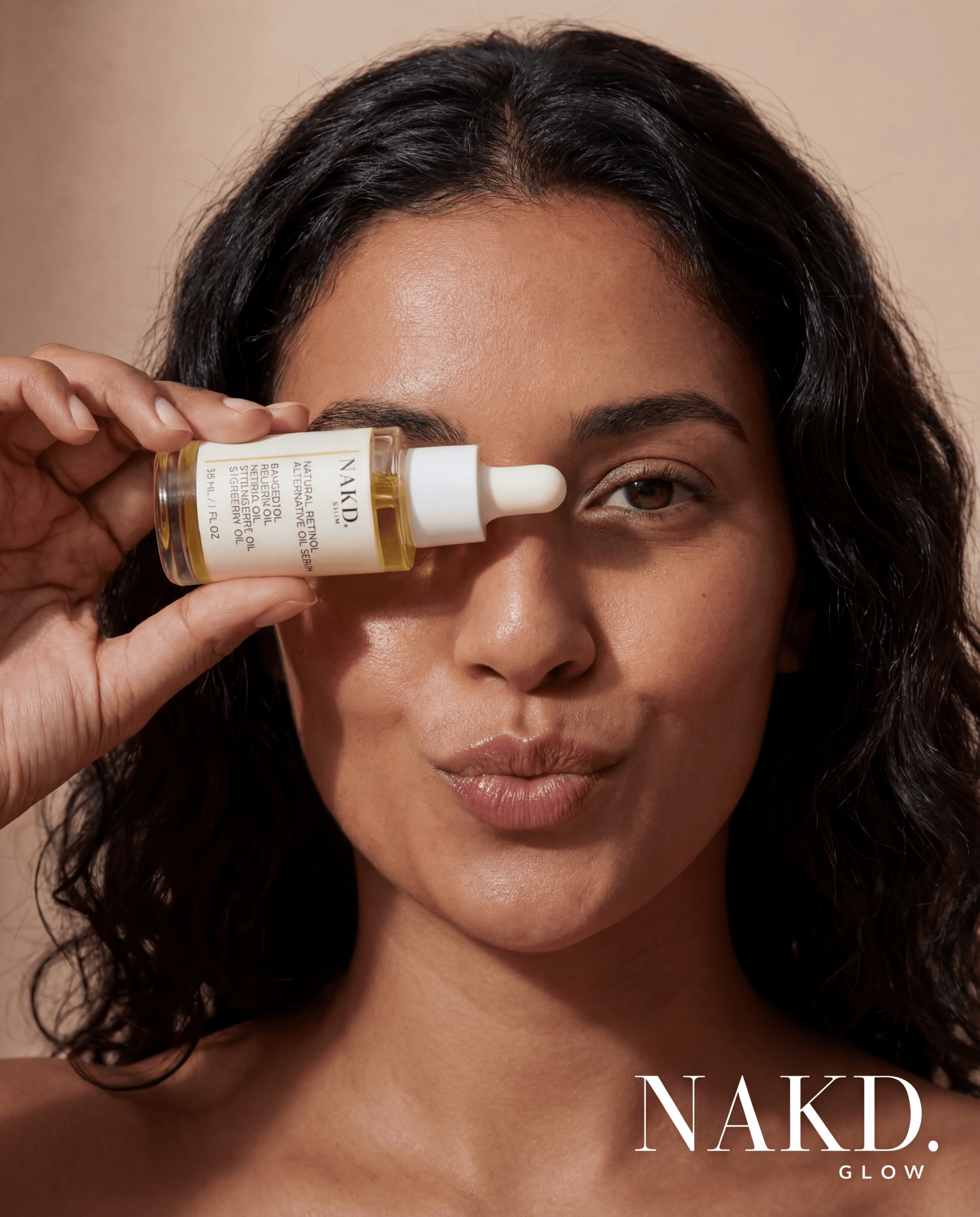 Natural Retinol Alternative Oil Serum - NAKD-Glow® by Vaulture