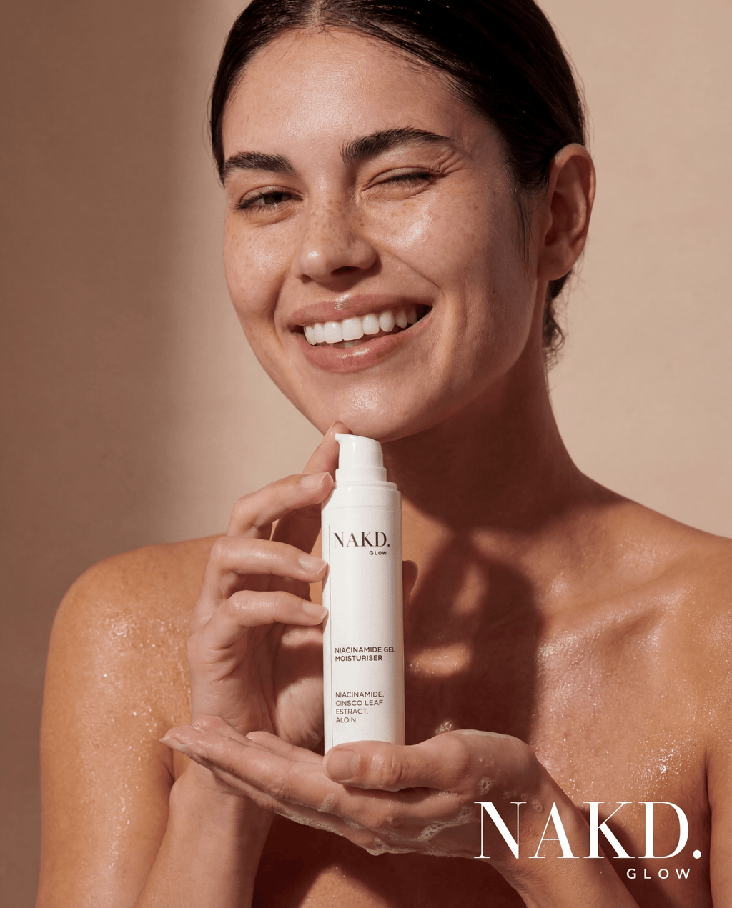 Niacinamide Gel Moisturiser - NAKD-Glow® by Vaulture
