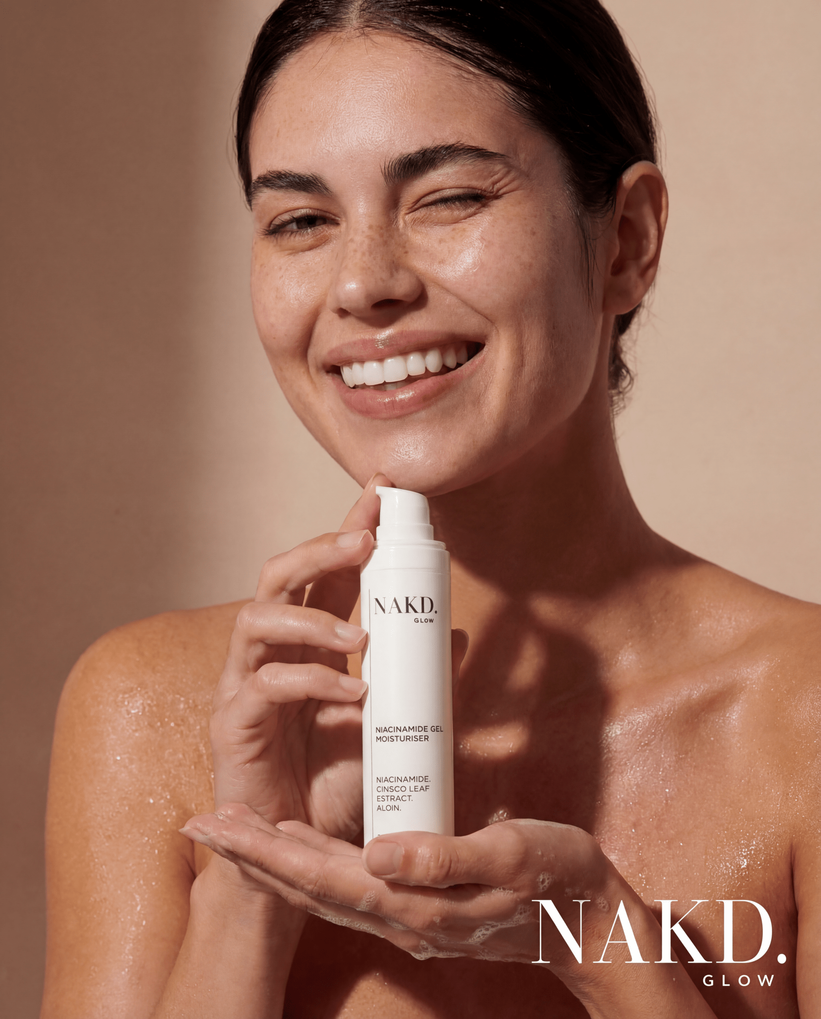 Niacinamide Gel Moisturiser - NAKD-Glow® by Vaulture