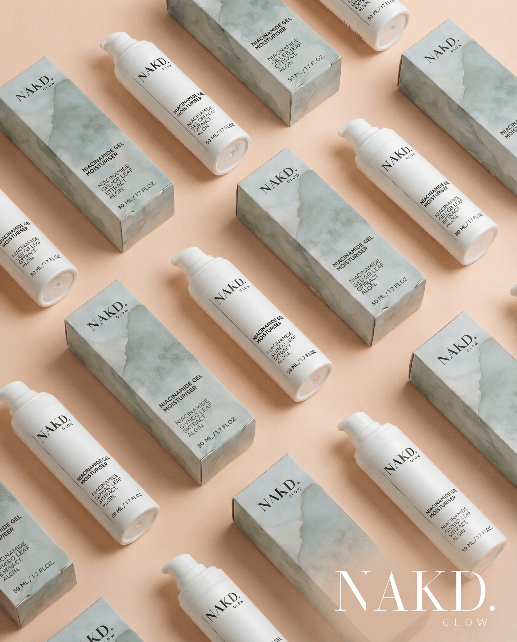 Niacinamide Gel Moisturiser - NAKD-Glow® by Vaulture