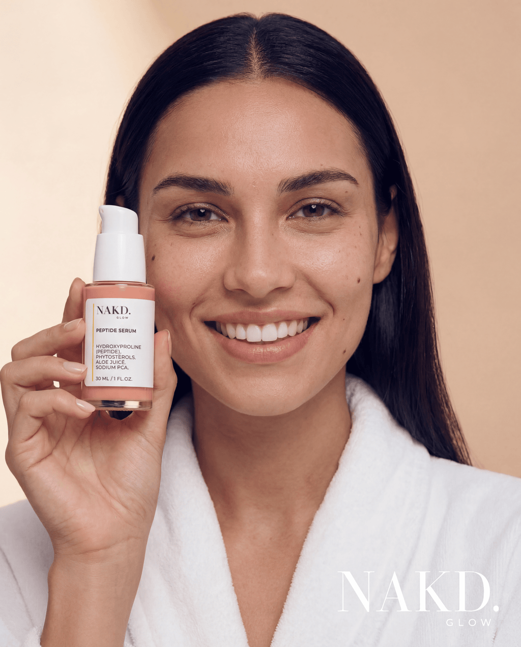 Peptide Anti-Aging Serum - NAKD-Glow® by Vaulture