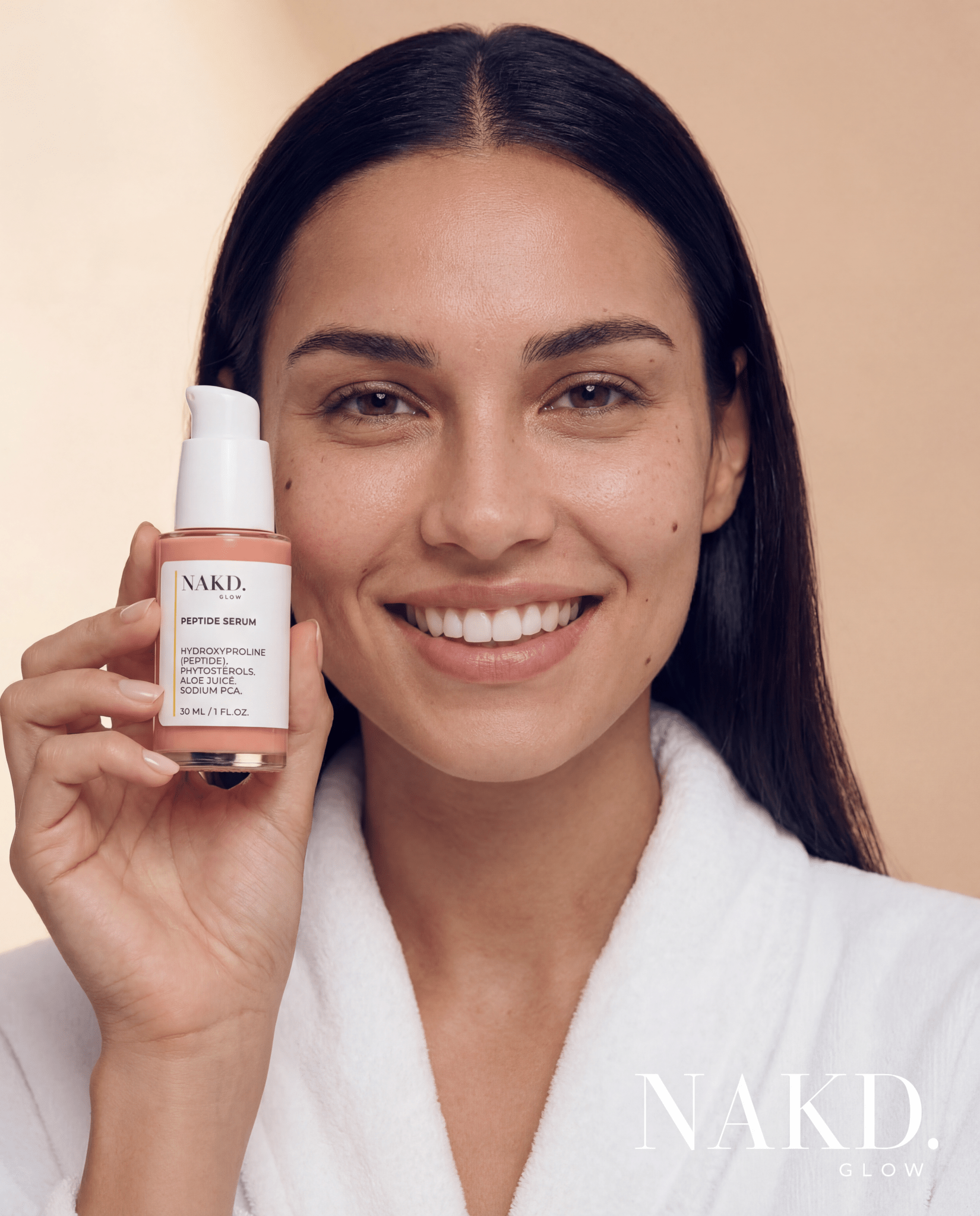 Peptide Anti-Aging Serum - NAKD-Glow® by Vaulture