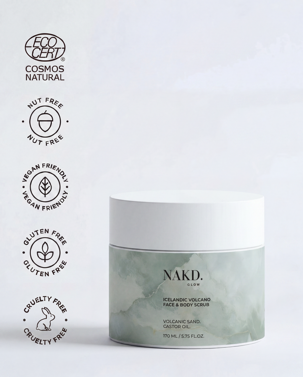 Icelandic Volcano Face & Body Scrub