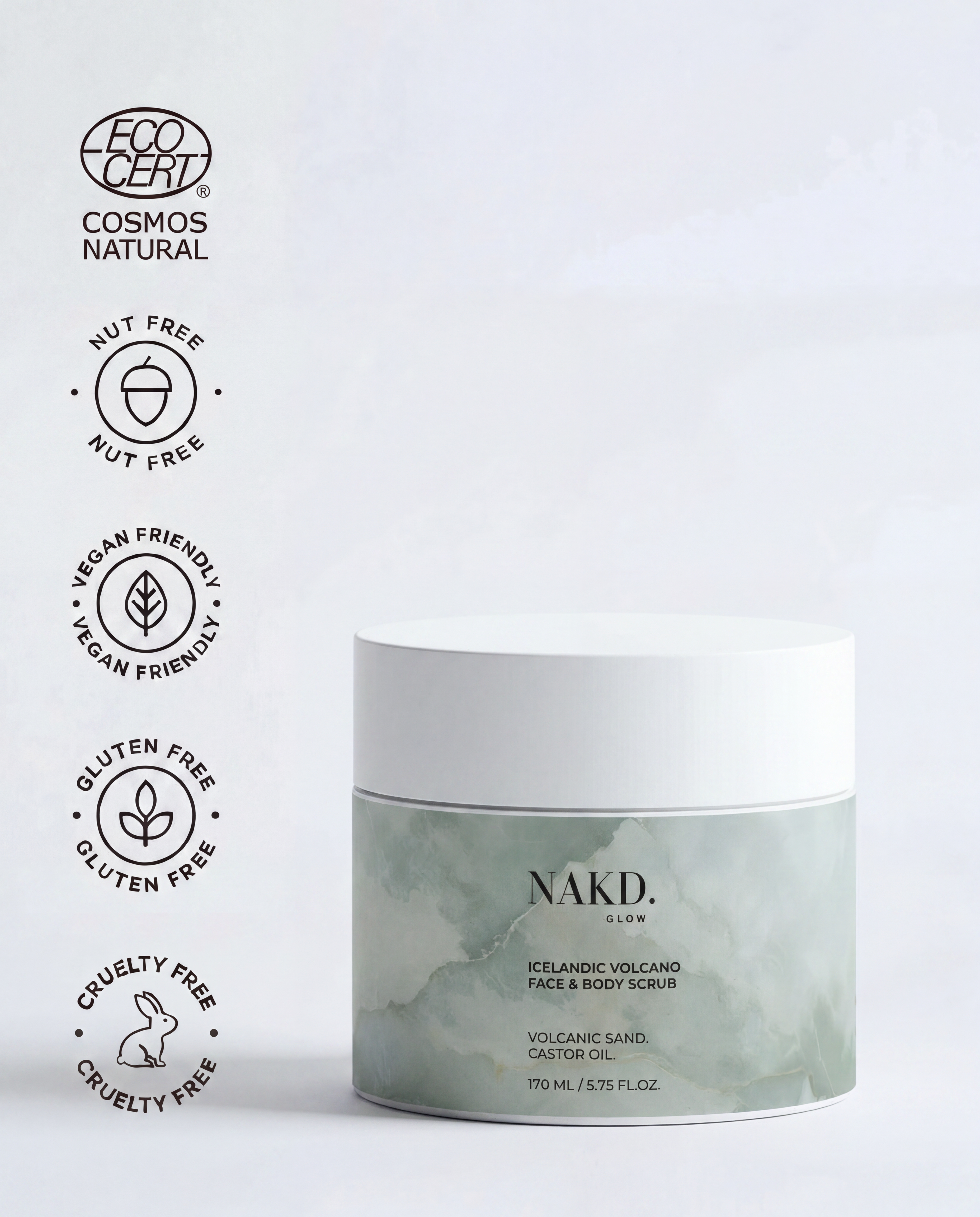 Icelandic Volcano Face & Body Scrub