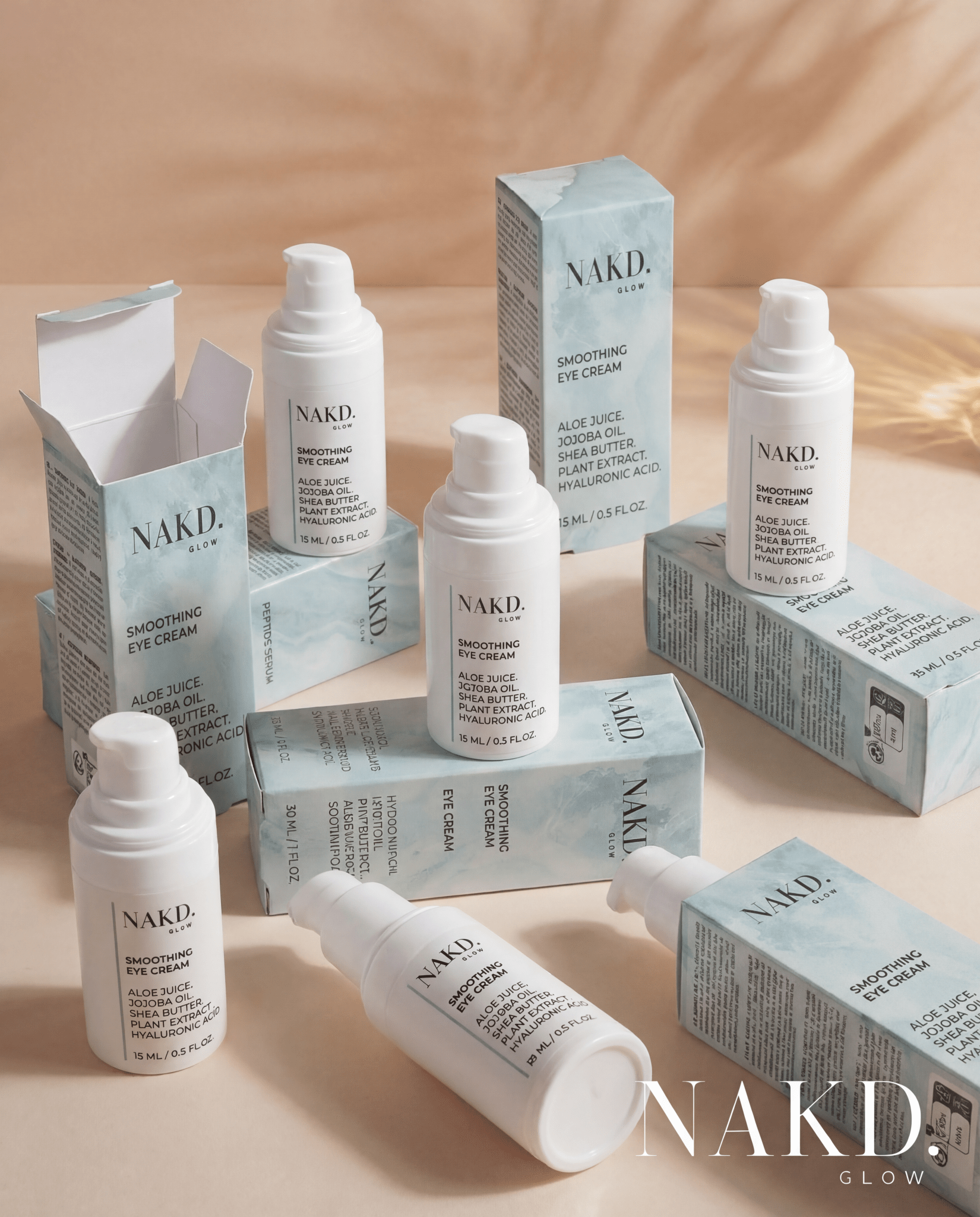 Smoothing Eye Cream - NAKD-Glow® by Vaulture
