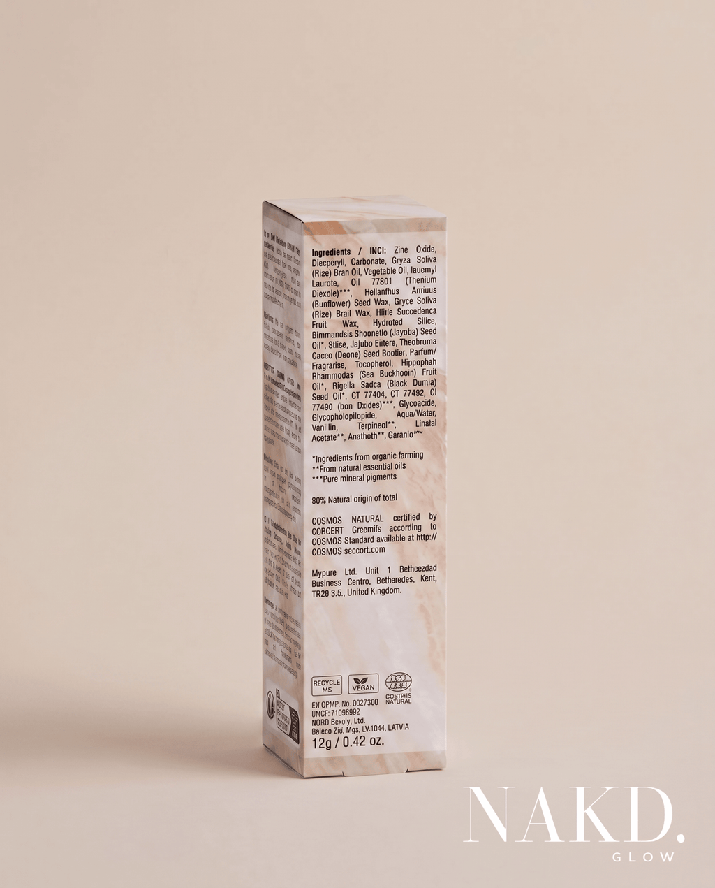 Sun Protection SPF50 Stick (no tint) - NAKD-Glow® by Vaulture