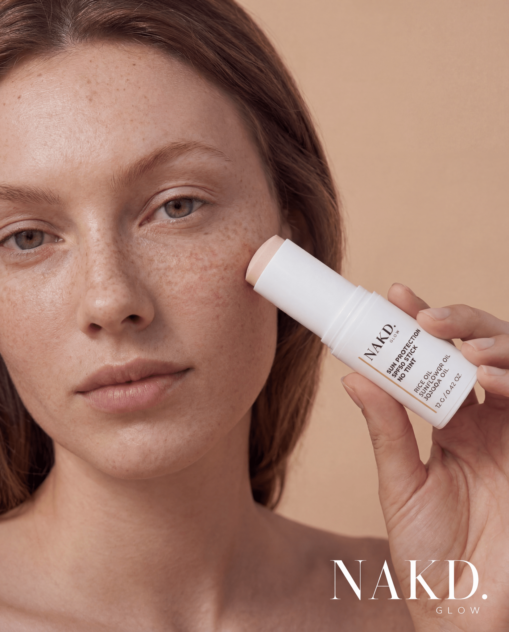 Sun Protection SPF50 Stick (no tint) - NAKD-Glow® by Vaulture