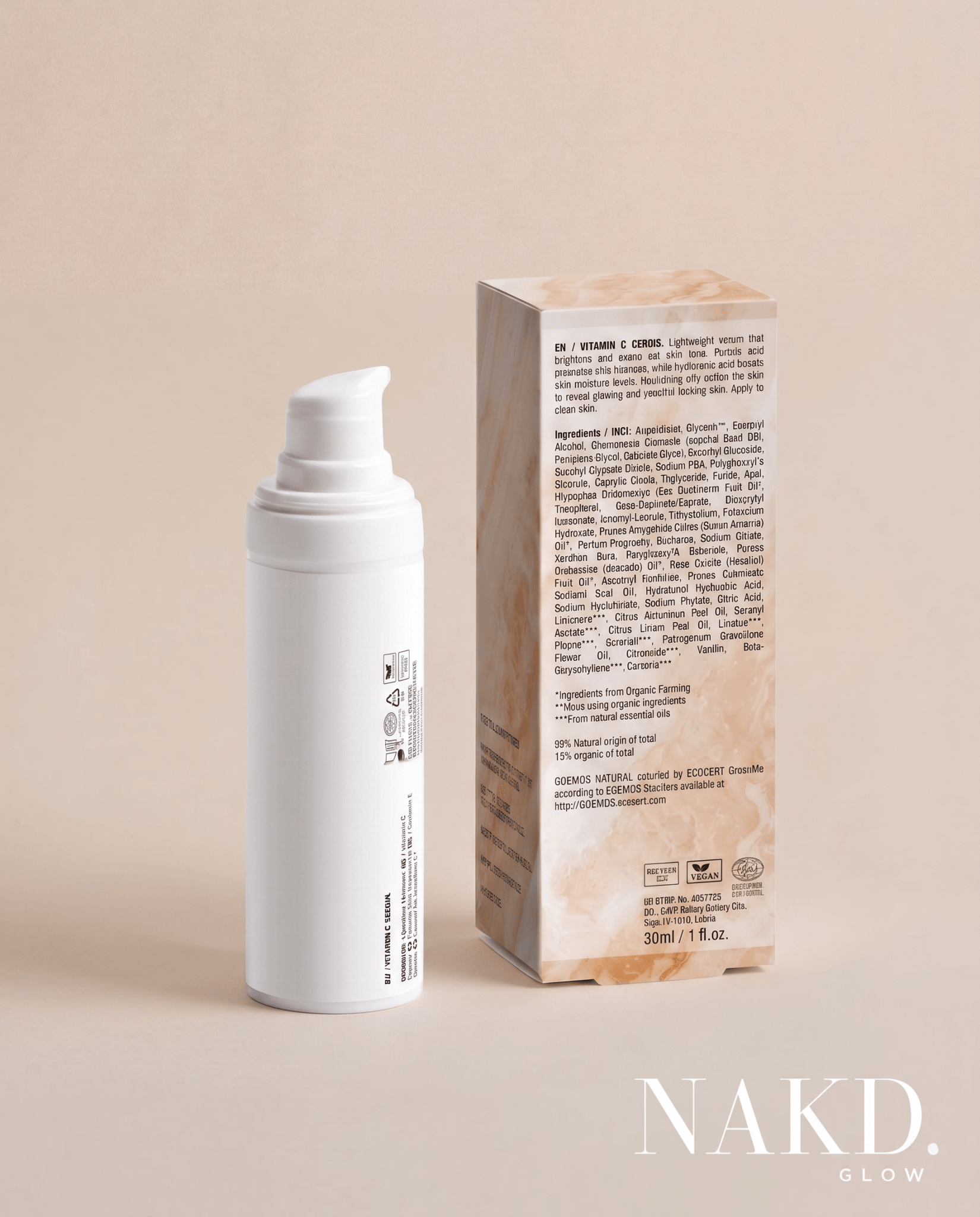 Vitamin C Serum - NAKD-Glow® by Vaulture